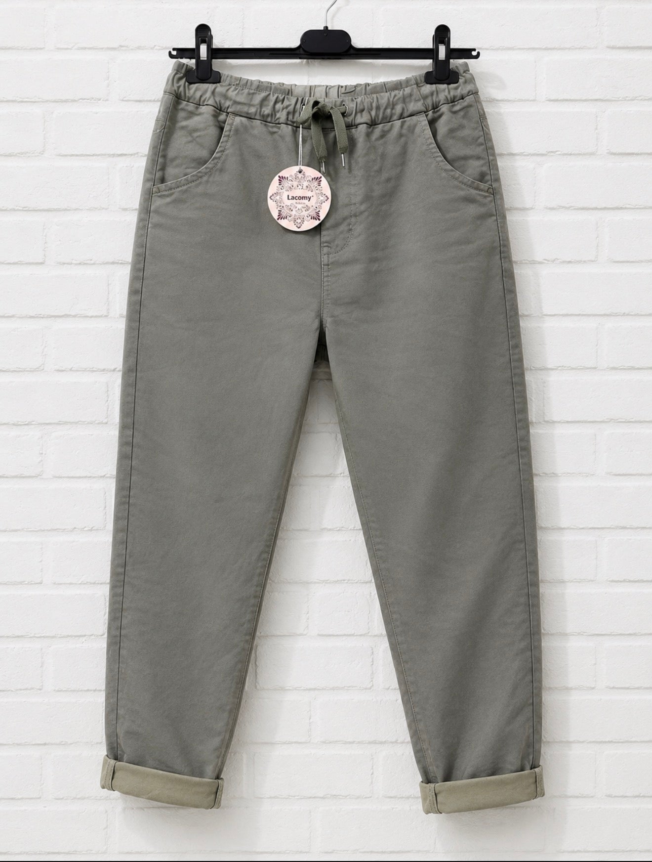 Pantalon Jogger Confort – Kaki