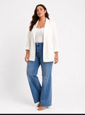 Blazer Élégance – Blanc