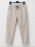Pantalon Jogger Confort – Beige Clair