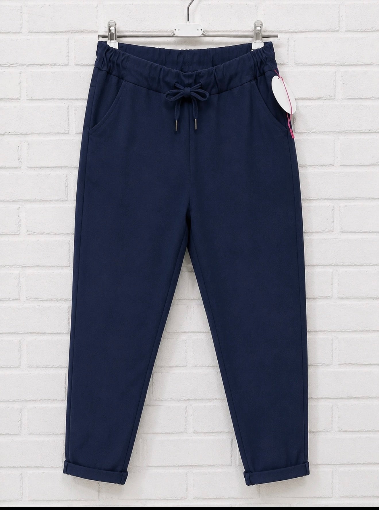 Pantalon Jogger Confort – Bleu Marine